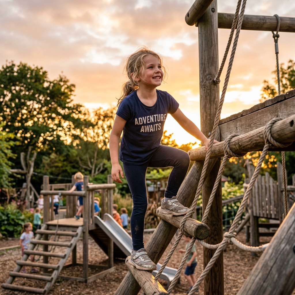 Niño superando un obstáculo